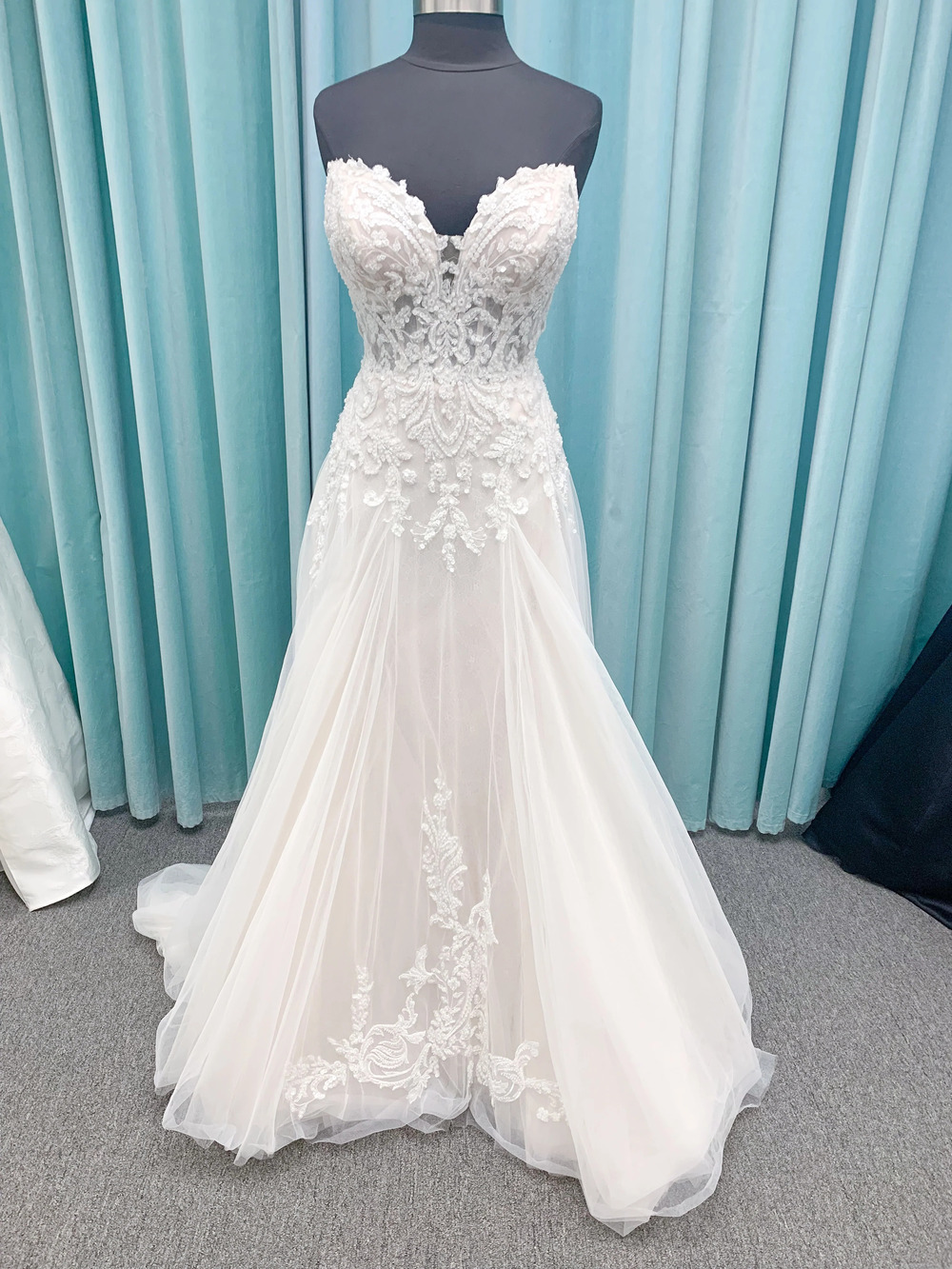 Morilee Style 2660 Regina Sweetheart Drop Waist A-Line Wedding Dress with